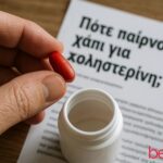Πότε παίρνουμε χάπι για χοληστερίνη