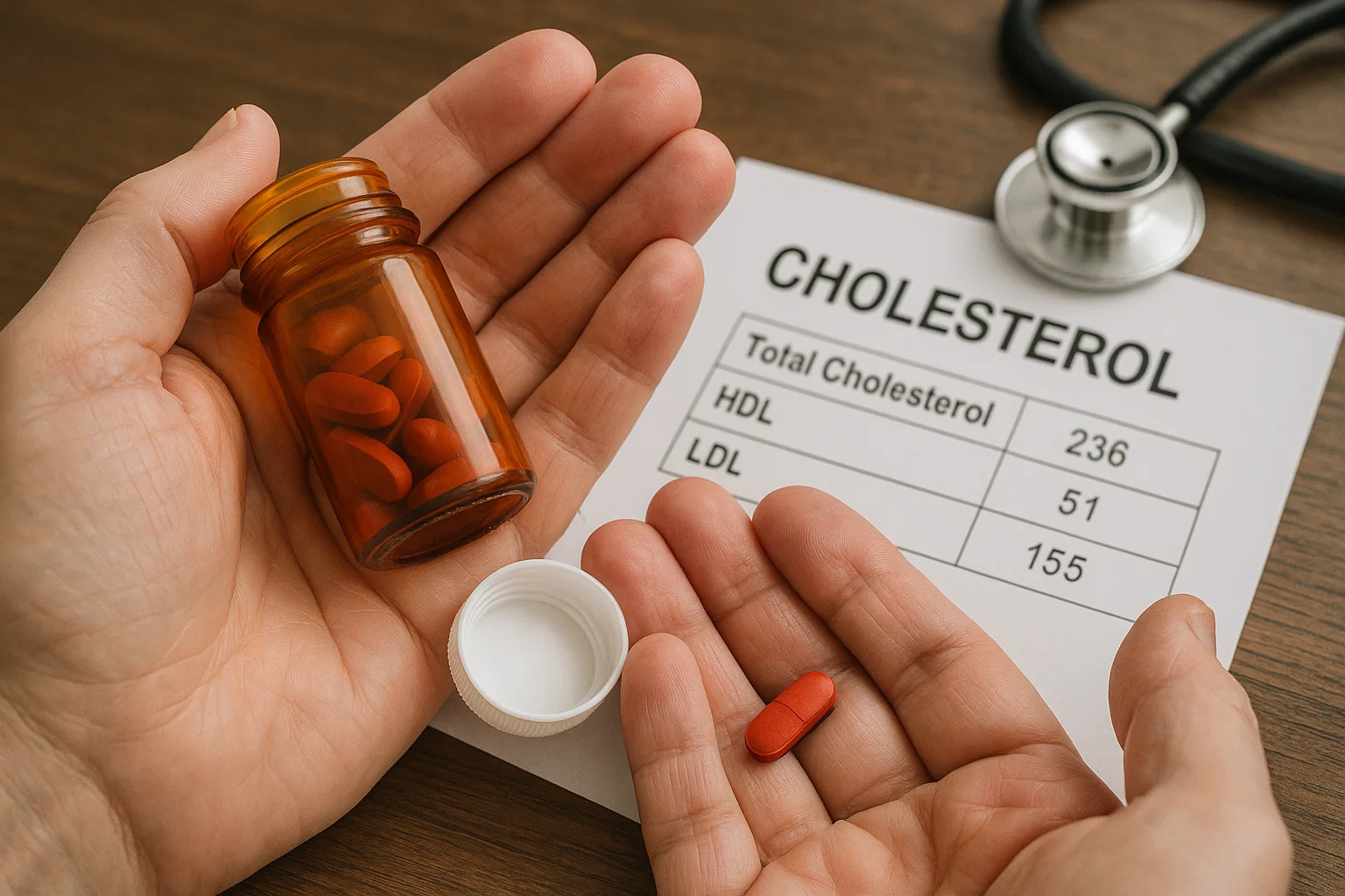 Πότε παίρνουμε χάπι για χοληστερίνη