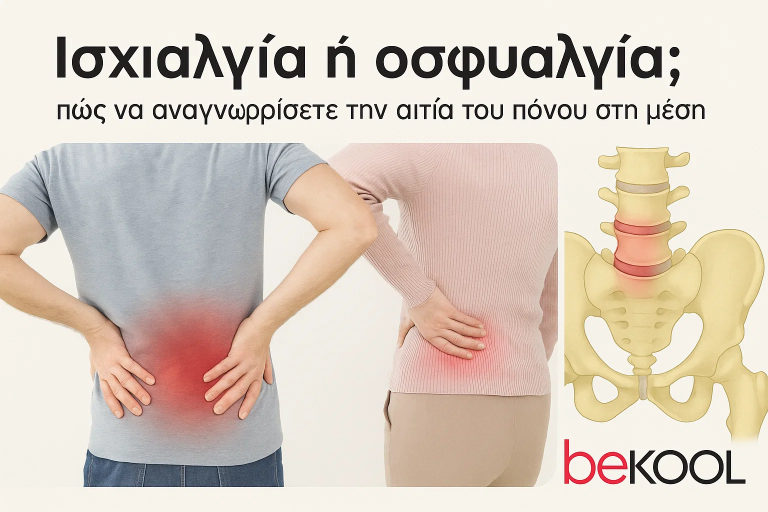 Ισχιαλγία ή οσφυαλγία