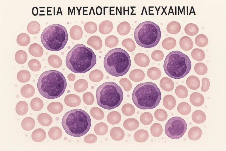 Τι είναι η οξεία μυελογενής λευχαιμία
