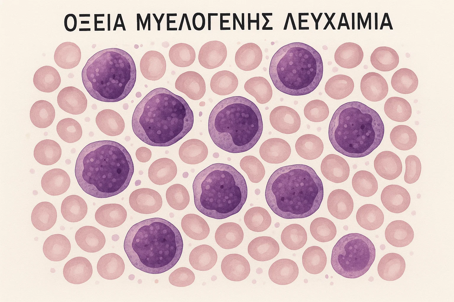 Τι είναι η οξεία μυελογενής λευχαιμία