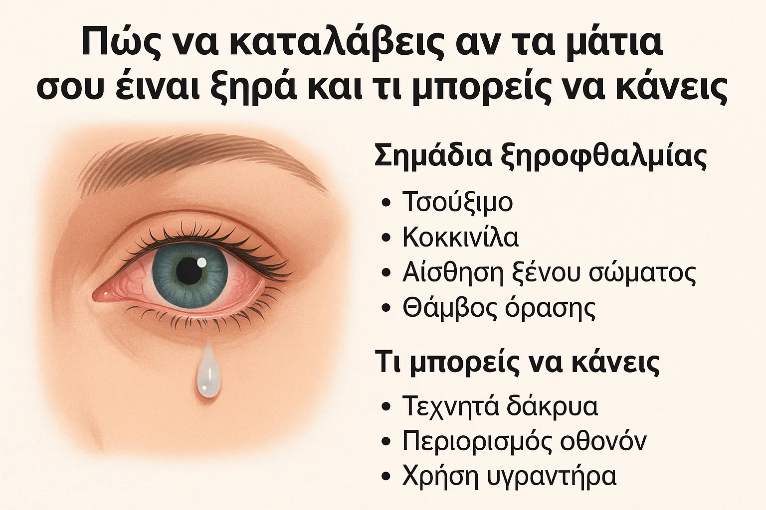 Ξηροφθαλμία