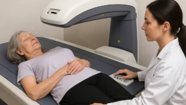 εξέταση οστικής πυκνότητας