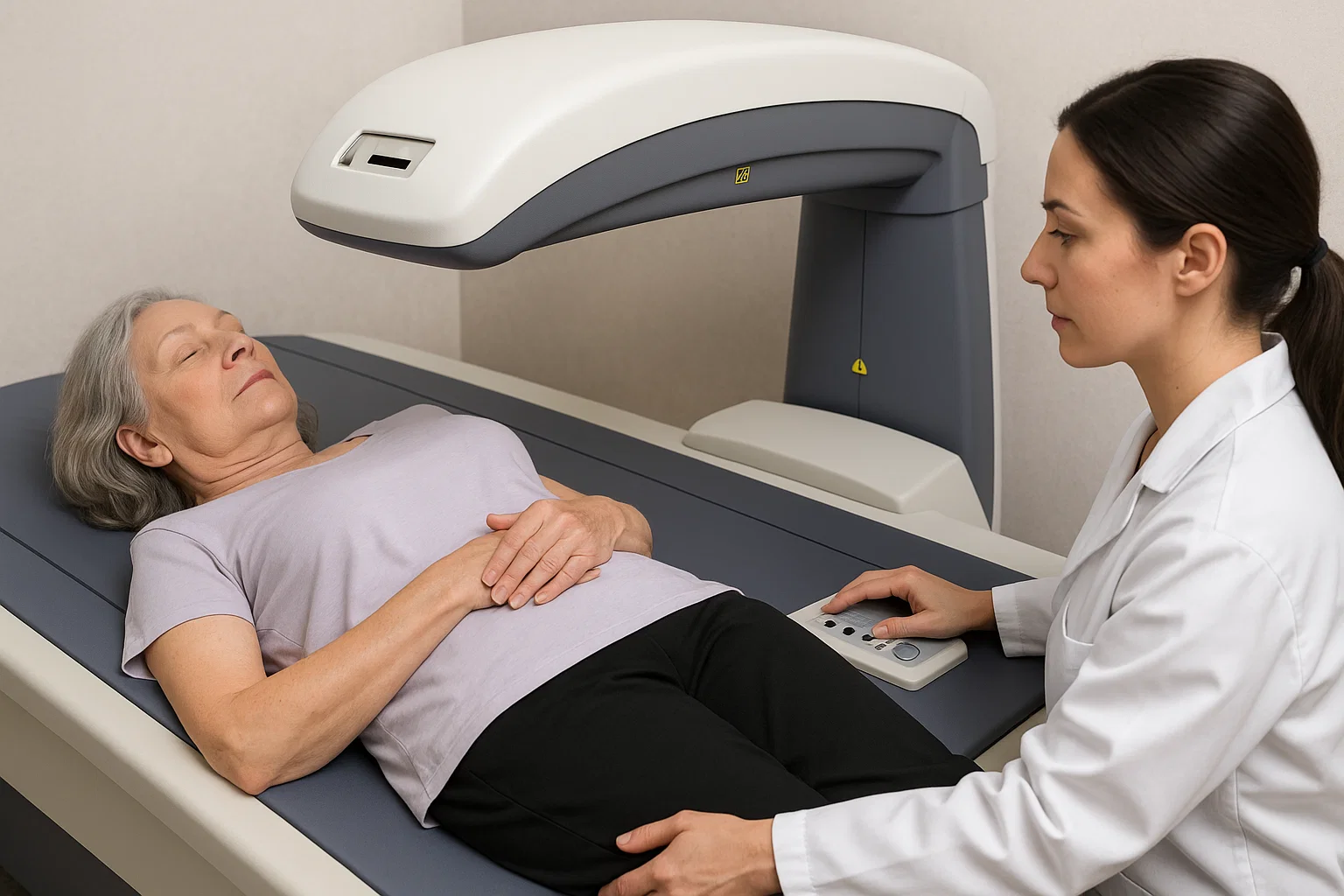 εξέταση οστικής πυκνότητας